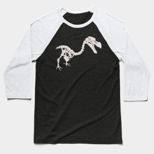 Dodo Skeleton Baseball T-Shirt